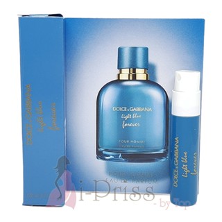 DOLCE &amp; GABBANA Light Blue Forever pour HOMME EDP 0.8 ml.