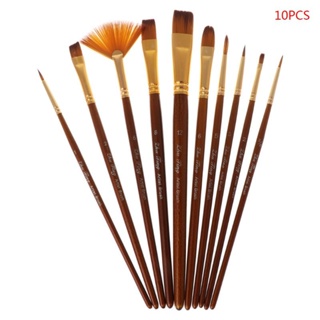 ชุดพู่กันงานศิลปะ 10 ชิ้น Artist Brushes Value Pack