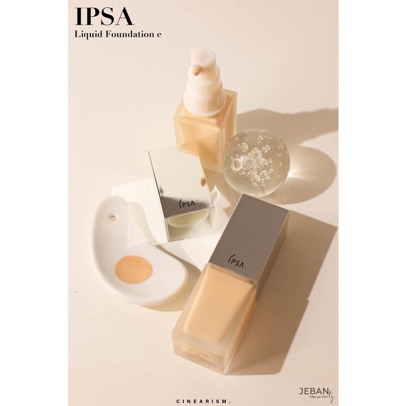 cosmetichub69 แท้ทั้งร้าน !! ตัวใหม่ล่าสุด IPSA LIQUID FOUNDATION E 100 SPF 25 PA++ ขายแบ่งขายรองพื้