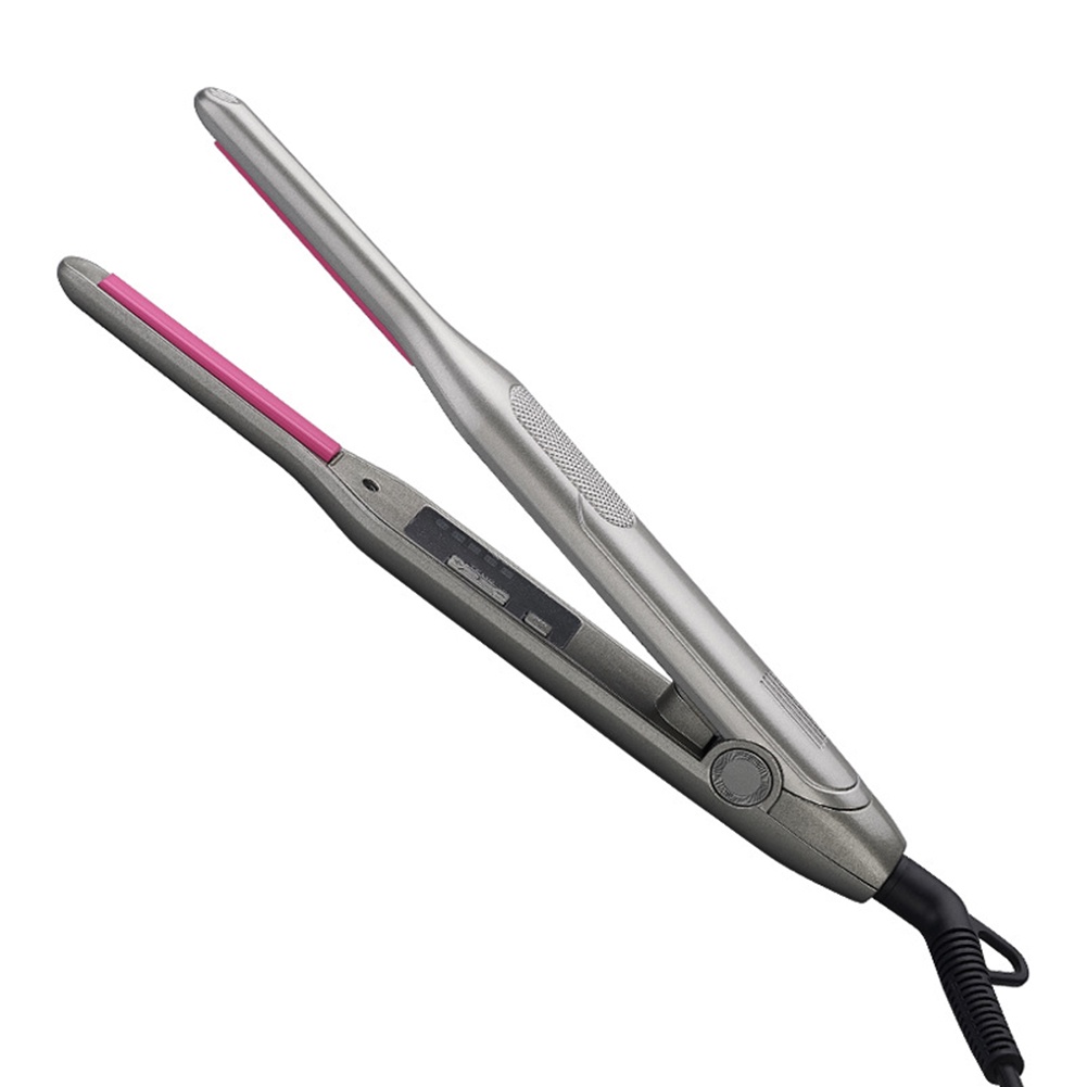 2 in 1 Twist Hair Curling Straightening Flat Iron Hair Straightener Curler Hair Straightener Ceramic Flat Iron Board Sty