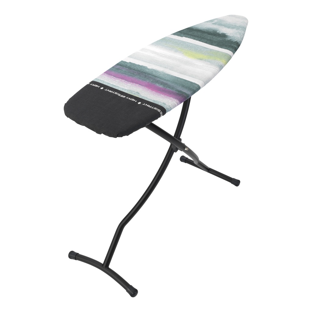 Brabantia โต๊ะรีดผ้าแบบยืนรีด Ironing Board D, 135x45 cm, Heat Resistant Parking Zone - Morning Breeze