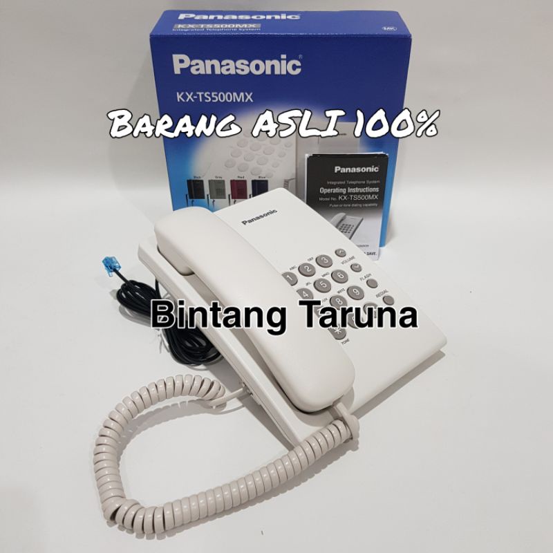 Panasonic KX-TS500 โทรศัพท์แบบมีสาย Panasonic KX-TS500MX โทรศัพท์แบบมีสาย Panasonic KX-TS500
