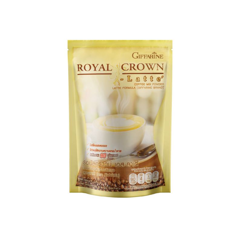รอยัล​คราวน์​กาแฟ​เอส​ ลาเต้