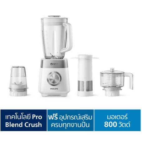 พร้อมส่ง❤️อะไหล่ฟินลิปแท้ Philips Blender เครื่องปั่นเอนกประสงค์ฟิลิปส์ HR2225/00 สีขาว จำหน่านแยกเป