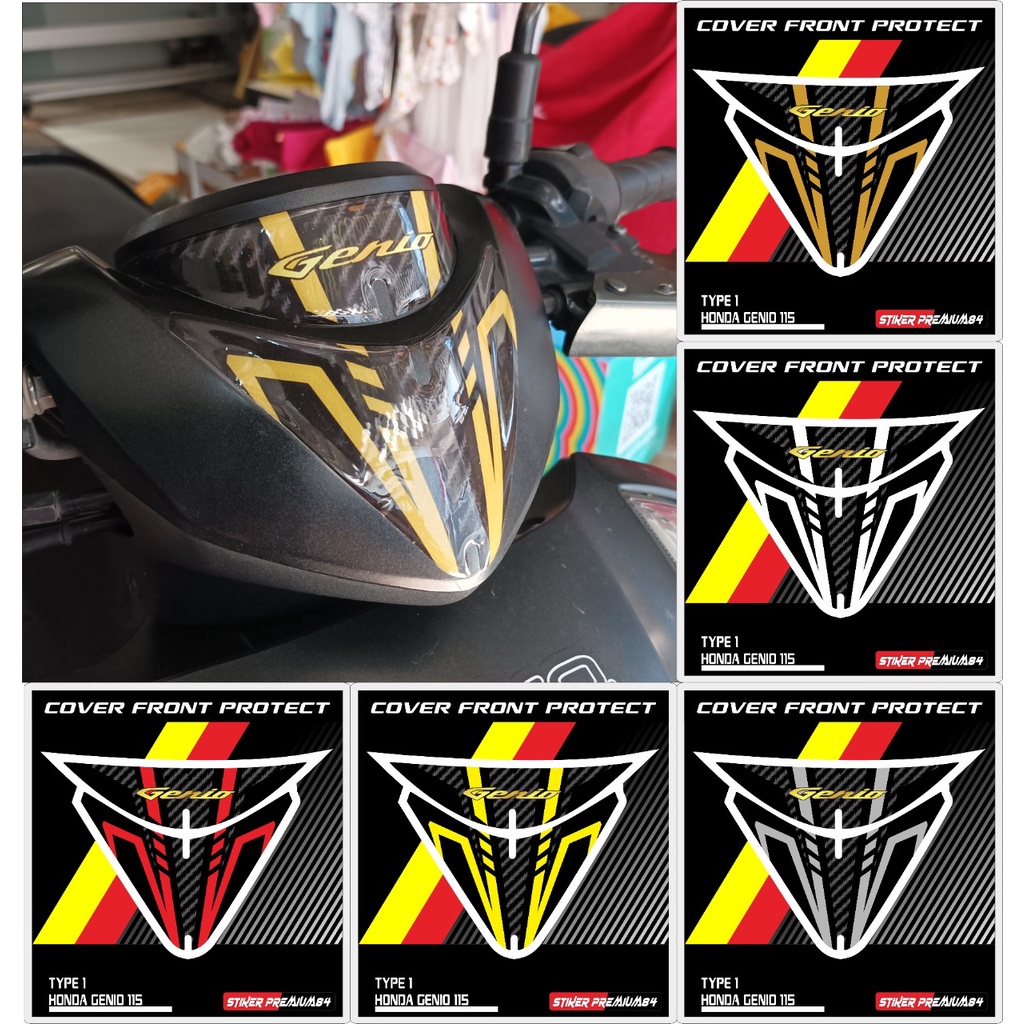 Honda genio visor variation tankpad Sticker