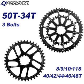 Prowheel GXP จานหน้าจักรยาน 40T 42T 44T 46T 48T สําหรับ Sram GXP