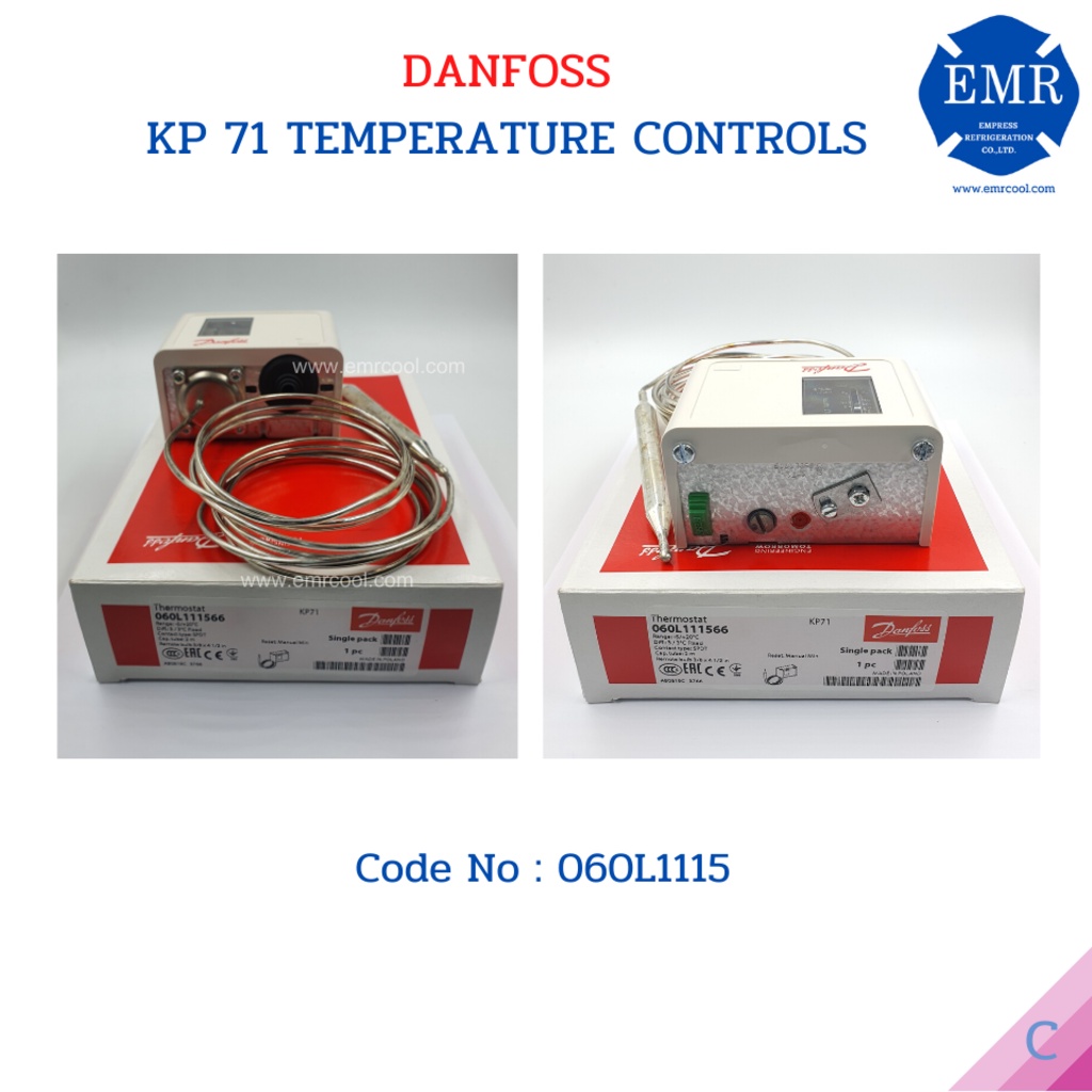 Danfoss THERMOSTAT DANFOSS KP71 060L1115 
