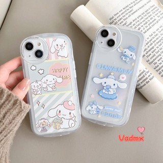 เคสโทรศัพท์มือถือแบบนิ่ม กันกระแทก ลายการ์ตูนสุนัข Cinnamoroll น่ารัก สําหรับ Samsung Galaxy A73 A72 A53 A52 A52S A51 M40S A33 A32 A23 A22 M22 M32 F42 4G 5G