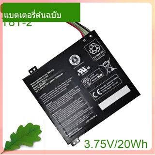 แท้จริง แบตเตอรี่โน้ตบุ๊ค T8T-2 3.75V 20Wh/5200mAh For Satellite Click Mini L9W-B A000381560, T10TC, T8T-2