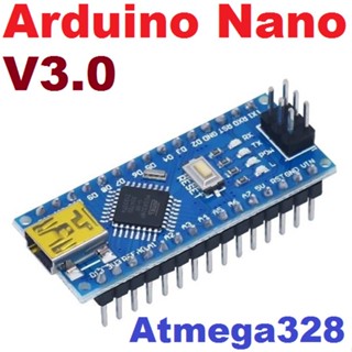 Arduino Nano 3.0 controller compatible for arduino CH340 USB driver 16Mhz NANO V3.0 Atmega328 บัดกรีขาแล้ว