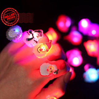 สร้อยข้อมือ มีไฟ Led เรืองแสง ขนาดเล็ก สีสันสดใส ของเล่นฮาโลวีน สําหรับเด็ก D1F0