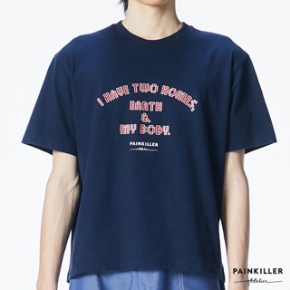 PAINKILLER เพนคิลเลอร์ เสื้อยืด เสื้อแขนสั้น เสื้อผ้าผู้ชาย / TWO HOMES SUPER SOFT TEE / รุ่น 05-0-0107 / SS22