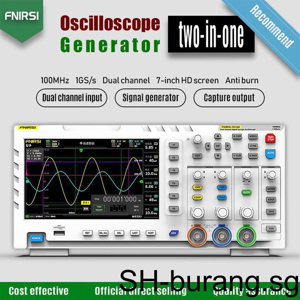 ABS Oscilloscope Digital Dual Channel Professional Bandwidth Signal