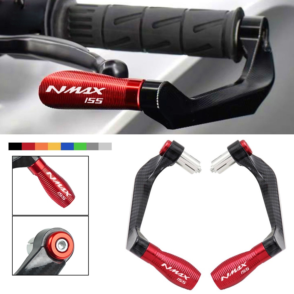 สําหรับ YAMAHA NMAX 155 NMAX155 NMAX 155 2016-2025 รถจักรยานยนต์ CNC Handlebar Grips Guard คลัทช์เบรค Handle Guard Protector