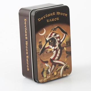 การ์ดเกม Deviant Moon Tarot Iron ขนาด 10x6x4 ซม.