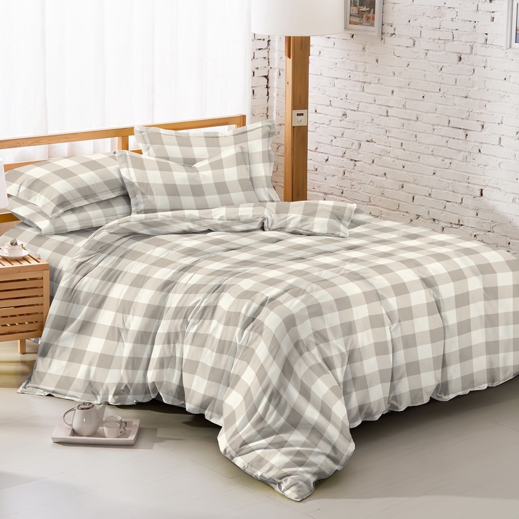 LUCKY mattress ชุดเครื่องนอน ผ้าปูที่นอนพร้อมผ้านวม Micro Touch Minimal Style Collection