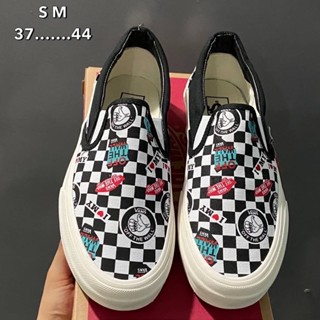 Vans Slip On Logo Vans Of The Wall (size36-44) Custom1150