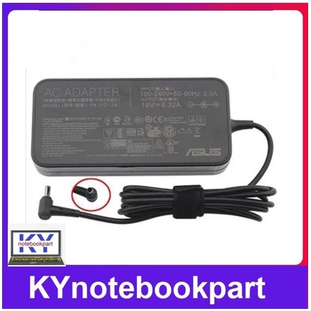 อแดปเตอร์ ของแท้ ASUS 19V 6.32A หัว 4.5*3.0 120W