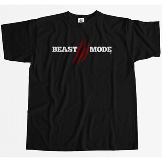 เสื้อผ้าผชเสื้อยืดแขนสั้นลําลอง พิมพ์ลาย LLM Beast Mode Hard Core Work Out Series ขนาดใหญ่ คุณภาพสูง เหมาะกับใส่ออกกําลั