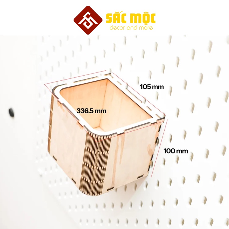 อุปกรณ์เสริม Pegboard สไตล์ IKEA 4 - ที่ใส่ปากกาสําหรับ Pegboard