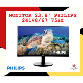 Monitor 23.8 PHILIPS 241V8/67 (IPS, VGA, HDMI) 75Hz