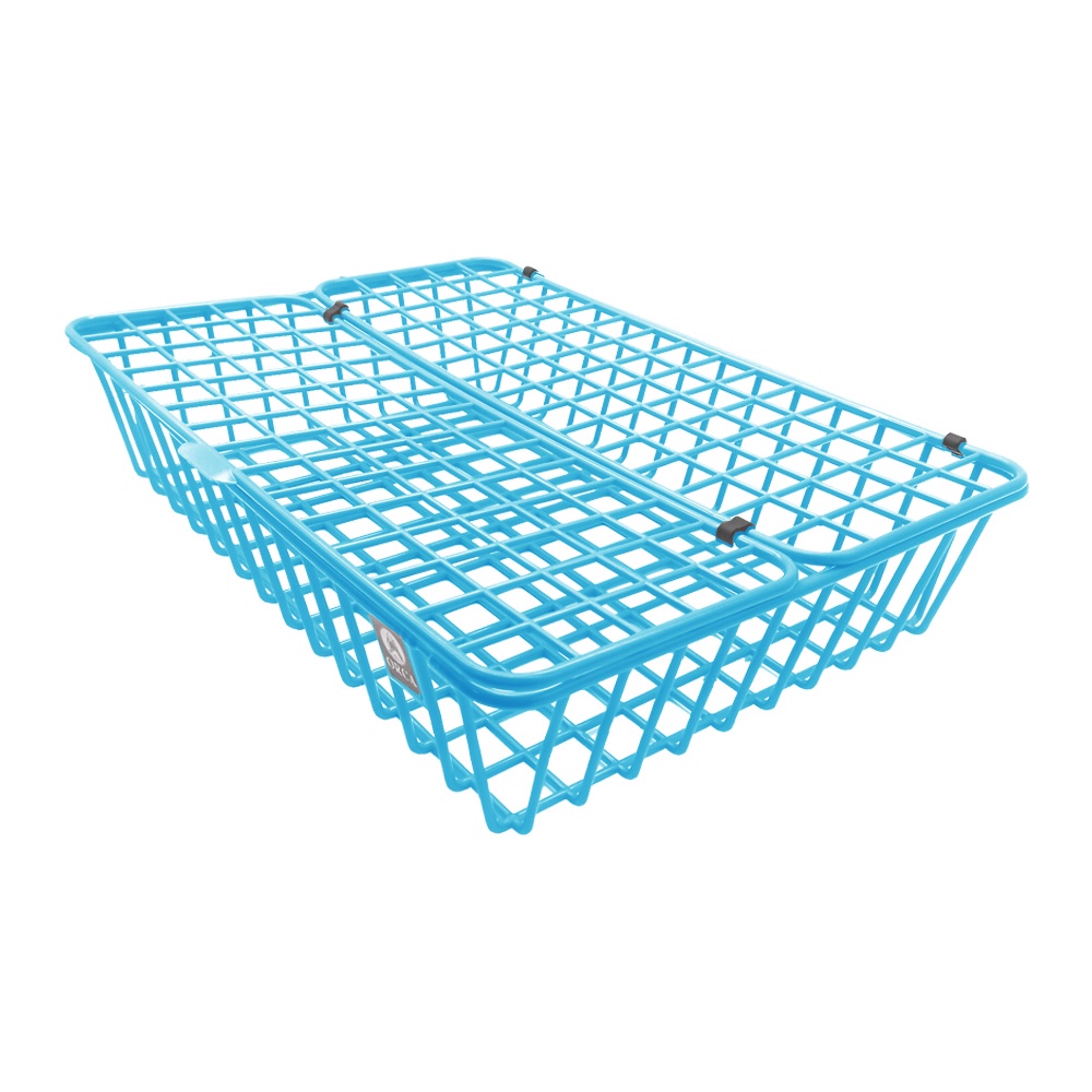 Orca ตะกร้าพลาสติก(No.98) มีฝา ถาดใส่เอกสารพลาสติก ผลิตจากพลาสติกคุณภาพดี แข็งแรงทนทาน คุณภาพมาตรฐาน