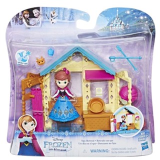 HASBRO DISNEY FROZEN LITTLE KINGDOM SPA RETREAT ของเล่น ตุ๊กตา อันนา ดิสนีย์ โฟรเซ่น