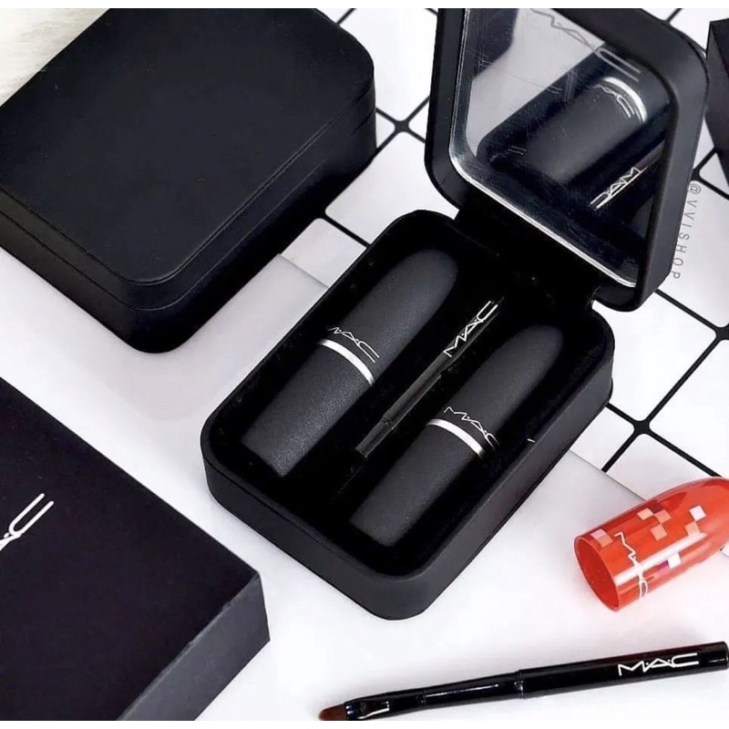 Mac Lipstick Case with Lip Brush กล่องใส่ลิปสติกแมค(ของแท้ พร้อมส่งค่ะ)