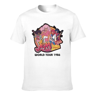 เสื้อยืด พิมพ์ลาย Jem And The Holograms คุณภาพสูง เหมาะกับของขวัญ แบบสร้างสรรค์ สําหรับผู้ชาย