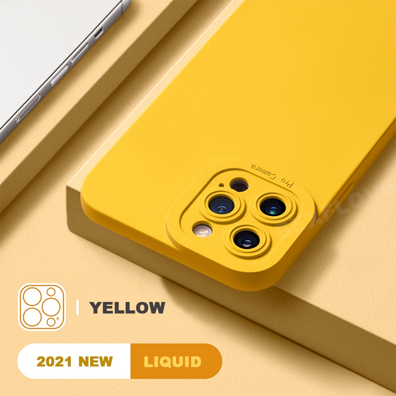 เคสโทรศัพท์มือถือ ซิลิโคนนิ่ม กันรอยกล้อง สีแคนดี้ สําหรับ iPhone 14 13 11 12 Pro MAX Plus Mini X XS MAX XR 6 7 8 Plus SE 2020 2022 6sPlus 7Plus 8Plus