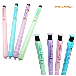 Pencom ปากกาลูกลื่นหมึกน้ำมัน Fancy ด้ามสีพาสเทล OG-41 ขนาด 0.5มม. (36 แท่ง)