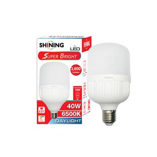 หลอด LED SHINING SUPER BRIGHT DAYLIGHT 40 วัตต์ E27