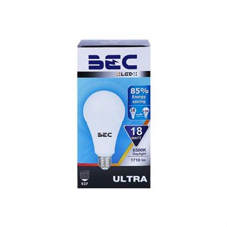 หลอด LED Bulb ULTRA A80 18 วัตต์ E27 DAY LIGHT BEC