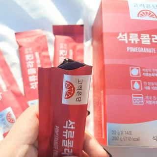 Korea Eundan Pomegranate Collagen Jelly Stick คอลลาเจนทับทิม 14 ซอง