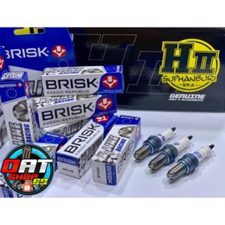 เฮงสุพรรณ🚸 หัวเทียนซิ่ง BRISK X-LINE RACING 4 เขี้ยว Wave125R/S/บังลม/ปลาวาฬ/MSX/Wave110i/Dream110i/Sonic/Cbr