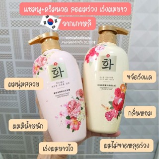 พร้อ​มส่ง​/แท้​  แชมพู ครีมนวด Hanfen​ กู้ผมเสีย ผมร่วง ผมชี้ฟู ขจัดรังแค ลดผมขาดหลุดร่วง เร่งผมยาวไว Queen Herb วาริส