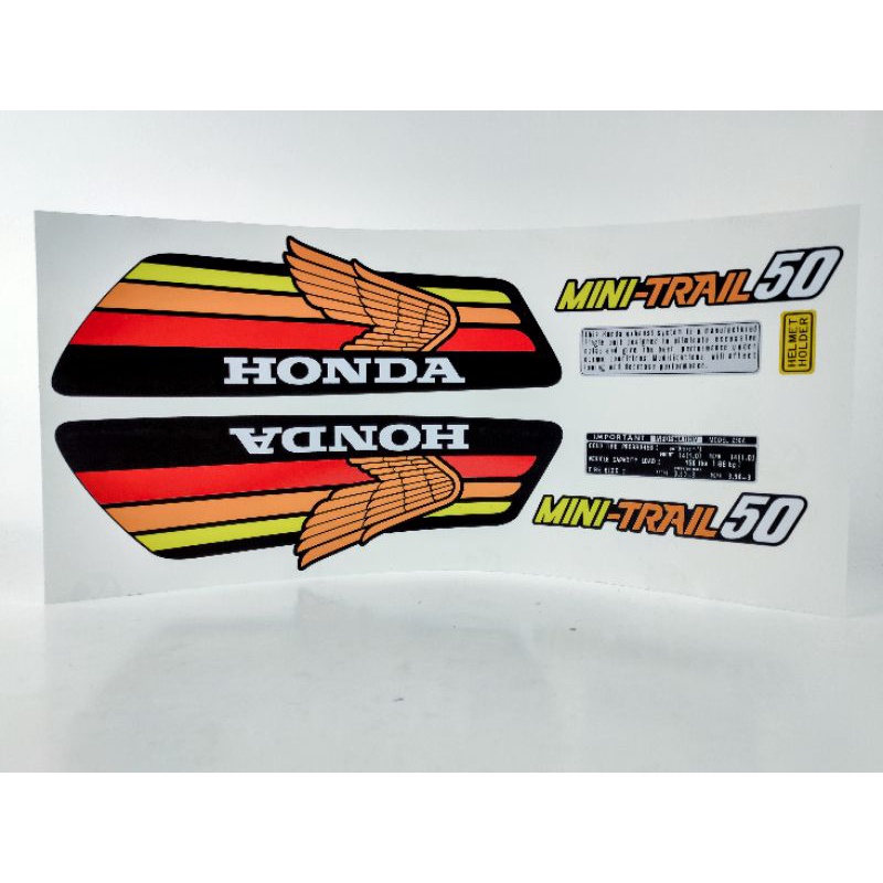 sticker monkey z50 mini trail