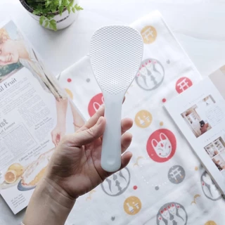Omocha | (NAKAYA, Ag+) Antibacterial rice spoon ทัพพี ทัพพีตักข้าว ที่ตักข้าวต้านเชื้อแบคทีเรีย