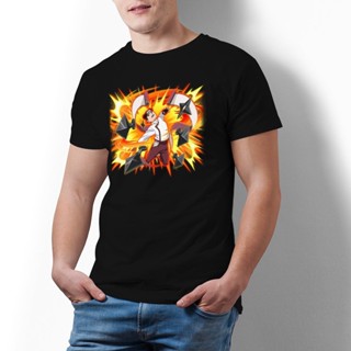 เสื้อ ยืด ผู้ชาย Bandai-camisetas de Manga corta para hombre, ropa de algodón con estampado de dibujos animados, Kawaii,