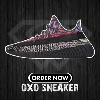 ADIDAS ORIGINALS YEEZY BOOS T 350 V2 YECHEIL REFLECTIVE BLACK RED FX4145 ADIDAS WOMEN MEN SHOES KASUT