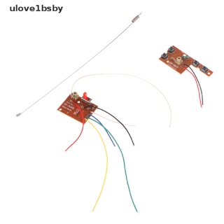 Ulove1bsby 4CH บอร์ดรับส่งสัญญาณ และส่งสัญญาณ รีโมตคอนโทรล วงจร PCB 27MHz สําหรับรถบังคับ TH