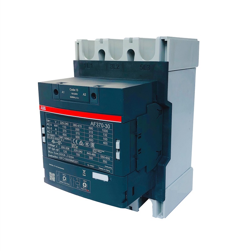 HB ABB 3-ploe คอนแทค AF series AC/DC ดําเนินการ 1NC+1NO 370A 200kw AF370-30-11-11-12 AF370-30-11-13 