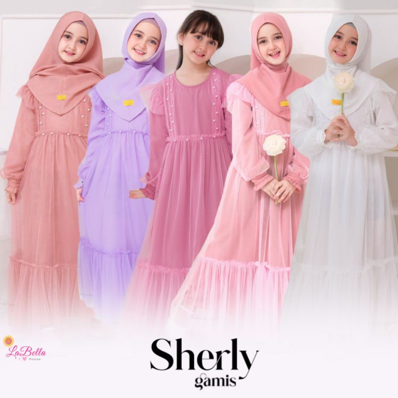 Gamis สําหรับเด็ก SHERLY โดย LABELLA