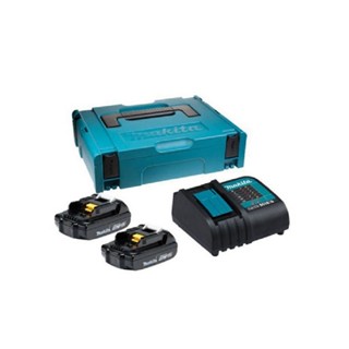 MAKITA MKP1SY182 ชุดแบตเตอรี่ 18 V 1.5Ah x 2 + แท่นชาร์จ x 1