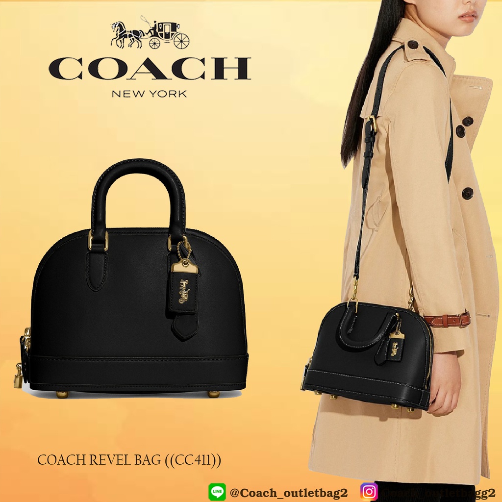 COACH REVEL BAG ((CC411))