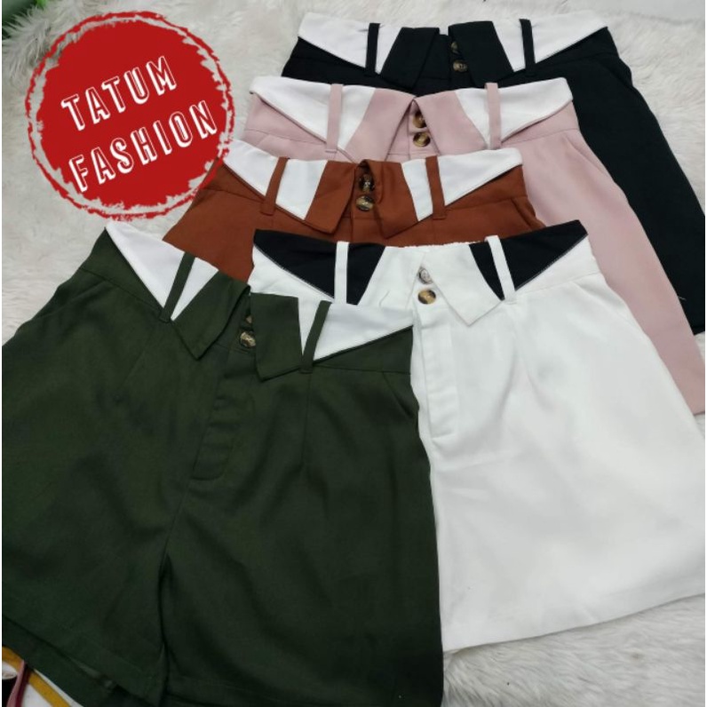 TATUMเสื้อผ้าสาวอวบแฟชั่น เอว 30-44 สะโพก 52 เป้า 14นิ้ว เกงยาว 16.5 นิ้ว รอบขา 30 นิ้วมีของพร้อมส่งไวมาก กางเกงผีเสื้อ