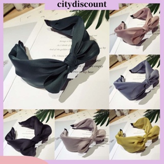 &lt;citydiscount&gt;  ที่คาดผมหูกระต่ายสไตล์วินเทจ