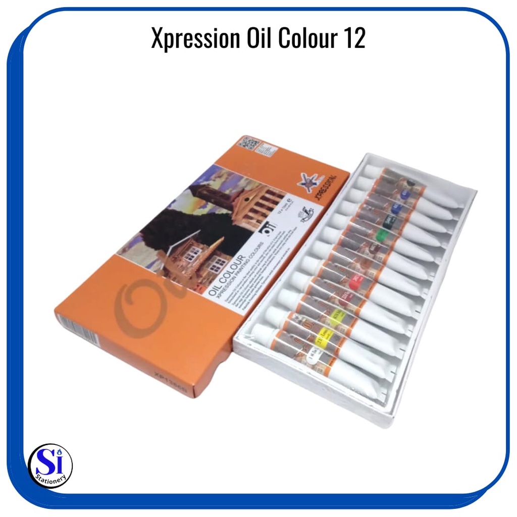 สีน้ํามัน XPRESSION 12 สี