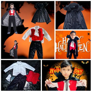 ชุดแดร็กคูล่า#ชุดฮาโลวีน#ชุดผีดิบ#Halloween#ชุดแวมไพร์