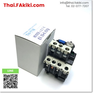 พร้อมส่ง,(A)Unused, TH-T18 Thermal Overload Relay ,โอเวอร์โหลด รีเลย์ สเปค 0.55-0.85A ,MITSUBISHI (66-004-581)